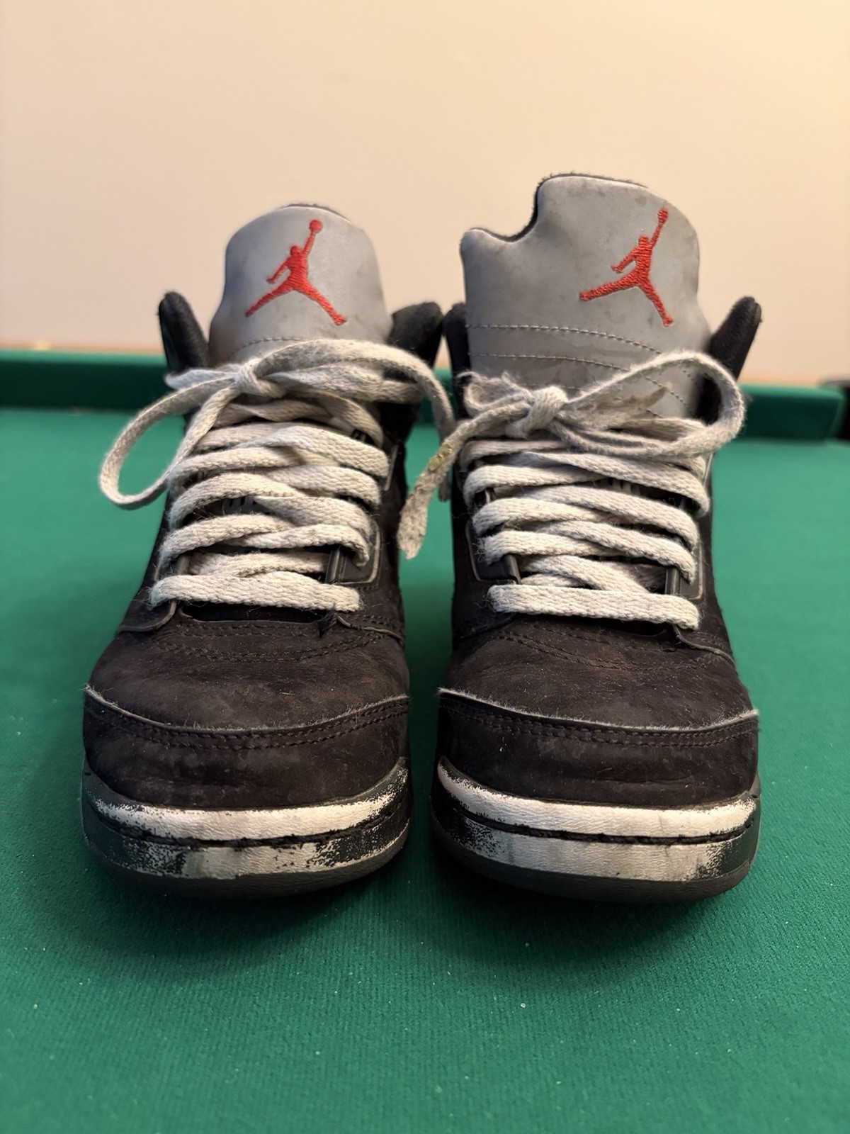 Jordan 5 Retro OG Black Metallic Reimagined Preschool PS Size 13C HF3978-001 thumbnail 3