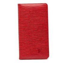 LOUIS VUITTON Epi Porto Cartes Cr dit Bifold Wallet Purse Women Used