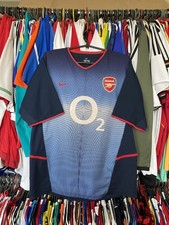 CAMISETA DE FUTBOL VISITANTE ARSENAL LONDRES 2002 2004 NIKE 184998 talla M HOMBRE
