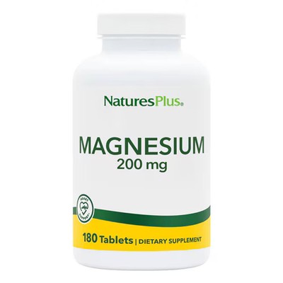 Worldwide 2 X NaturesPlus Magnesium -- 200 mg - 180 Tablets