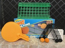 Vintage NERF 1987 Parker Brothers Model #0304 Ping Pong Table Game (Complete)