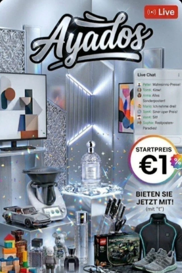 Sportswear, Spielwaren, Pokemon, Haushaltswaren uvm.