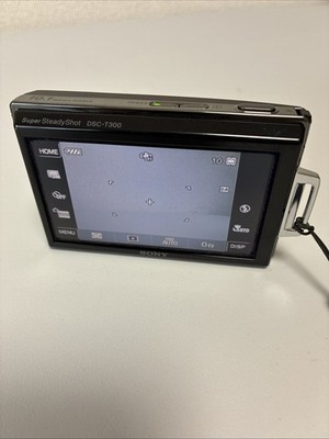 Sony Cyber-shot DSC-T300 10.1MP Digital Camera - Red for sale