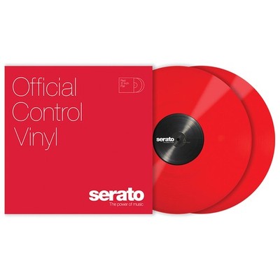 Serato 12 Serato Control Vinyl [Red] 2-disc set Control Vinyl Serato
