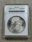 1900-O MORGAN DOLLAR ANACS MS66 Vintage Soapbox Slab High Grade White Coin