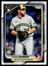 Corbin Burnes 2024 Bowman #45 Milwaukee Brewers