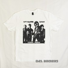 Anti-Nowhere League I Hate People T-Shirt, Band Shirt, Punk