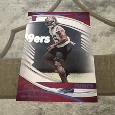 RARE 2025 ABSOLUTE FOOTBALL * NICK MARTIN * Variation BLUE MIRROR FOIL 49ers 164