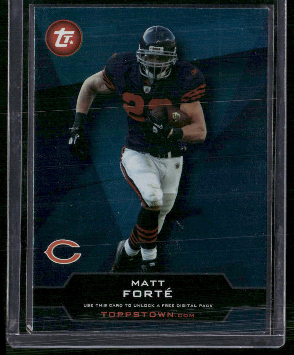 2011 Topps #TT-47 Matt Forte ToppsTown