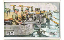 Obraz kupca - Erdal seria 100/1 - Reichswehr - pionierzy budowy mostów