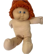 Vintage Cabbage Patch Appalachian Doll, 1978-1982  Blue Eyes Red Hair Xavier