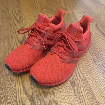 Adidas UltraBoost Men's Athletic Sneakers Scarlet Red, Size 10