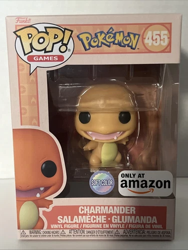 Funko POP! Pokemon - Charmander (Soft Color) Amazon Exclusive