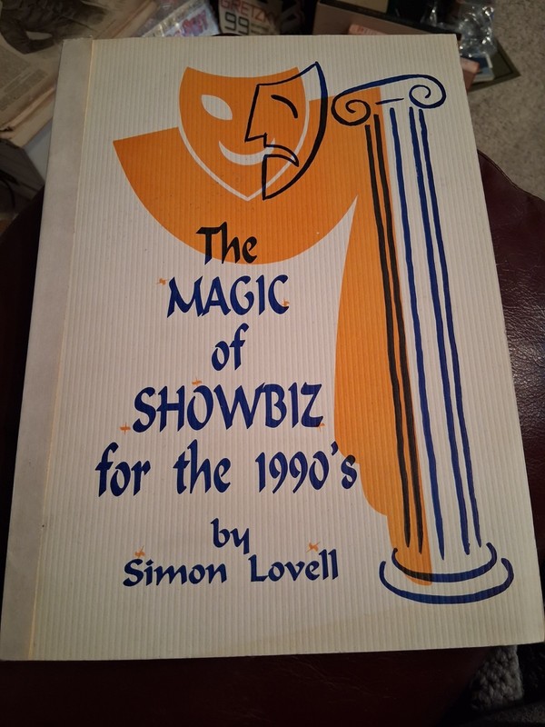 Very Scarce Magic Of Showbiz 1990's Simon Lovell Great Historic Provenance 