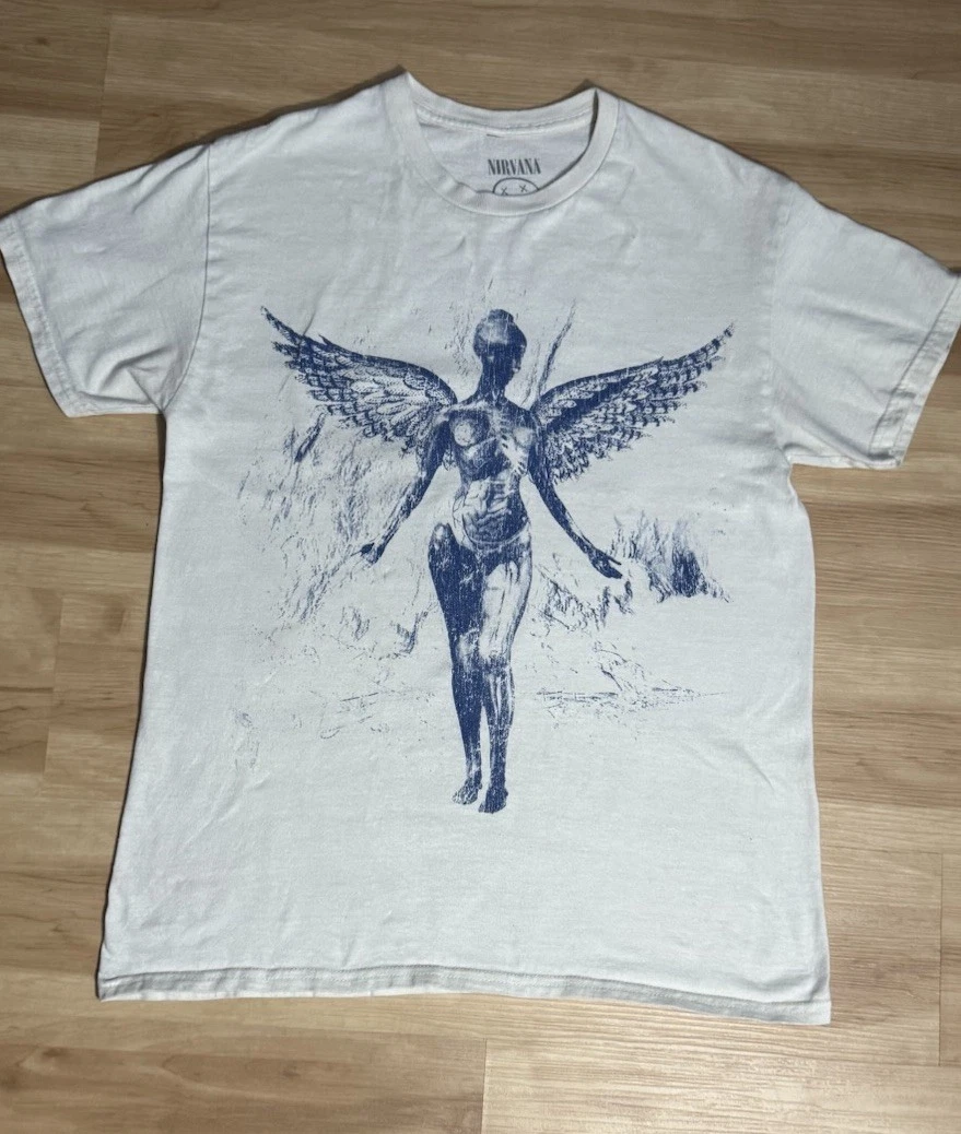 Nirvana White T-Shirts for Men for sale | eBay