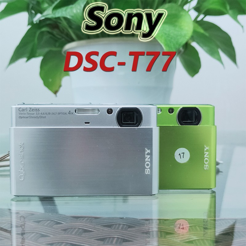 Sony Cybershot DSC-T77 Digital Camera 10.1MP 4X Optical Zoom