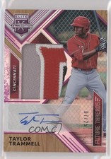 2018 Panini Elite Extra Edition Purple 7/25 Taylor Trammell #FTSA-TT Auto hg6