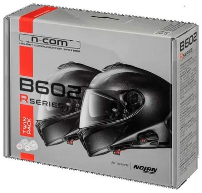 Nolan N-Com B602 R | TWIN PACK for N100-5|PLUS, N104|EVO|ABSOLUTE, N90-3, N80...