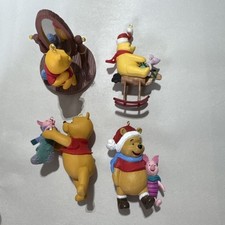 Lot Of 4 Winnie The Pooh Ornaments Christmas