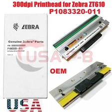 OEM P1083320-011 Printhead Print head For Zebra ZT610 Thermal Printer 300dpi USA