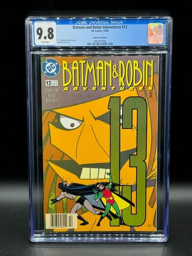 Batman & Robin Adventures #13 DC Comics 12/96 White Pages CGC 9.8 Graded