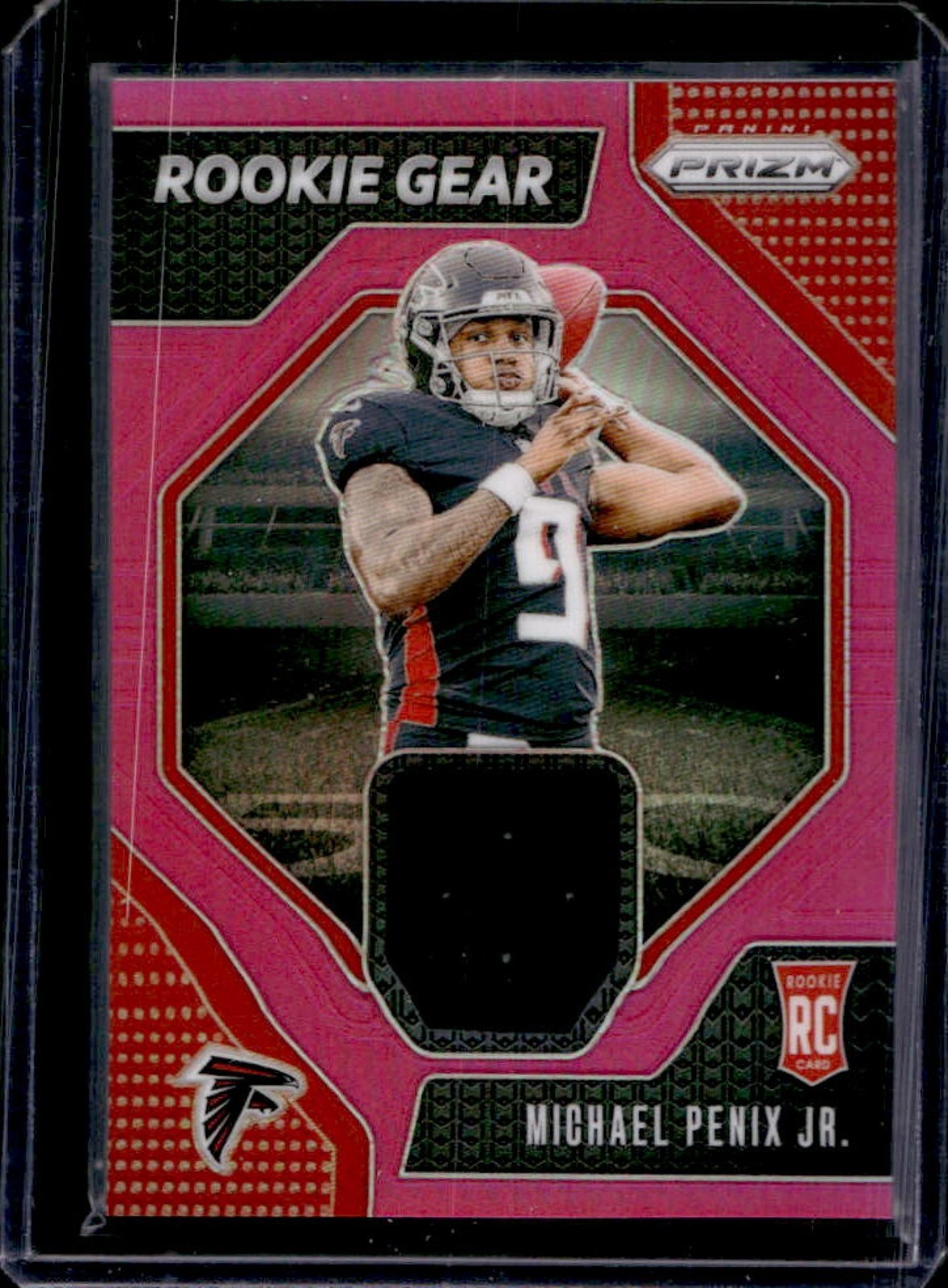 2024 Prizm Michael Penix Jr. Rookie Gear RC Jersey Pink #RG-MPJ Falcons