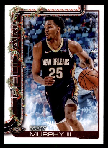 Trey Murphy III – 2025-26 Topps Holiday Basketball · Base Cards #H152 Trey Murphy III