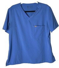 Figs Technical Collection Size L Scrub Top Catarina One-Pocket Slim Blue FW1000