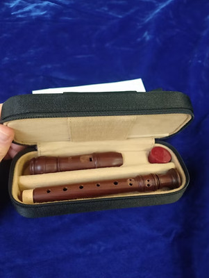 New Moeck ''Rottenburgh'' Sopranino Palisander (Rosewood) Recorder, Model 4105