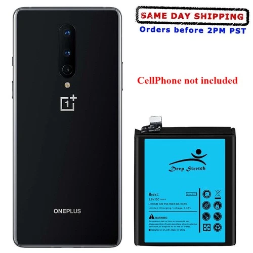 Long Life 4400mAh BLP761 Battery for OnePlus 8 IN2013 IN2017 IN2010 IN2019 Phone