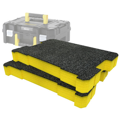 Shadow Foam Stanley FATMAX Pro-Stack Toolbox Foam Inserts | Cut and Peel Foam
