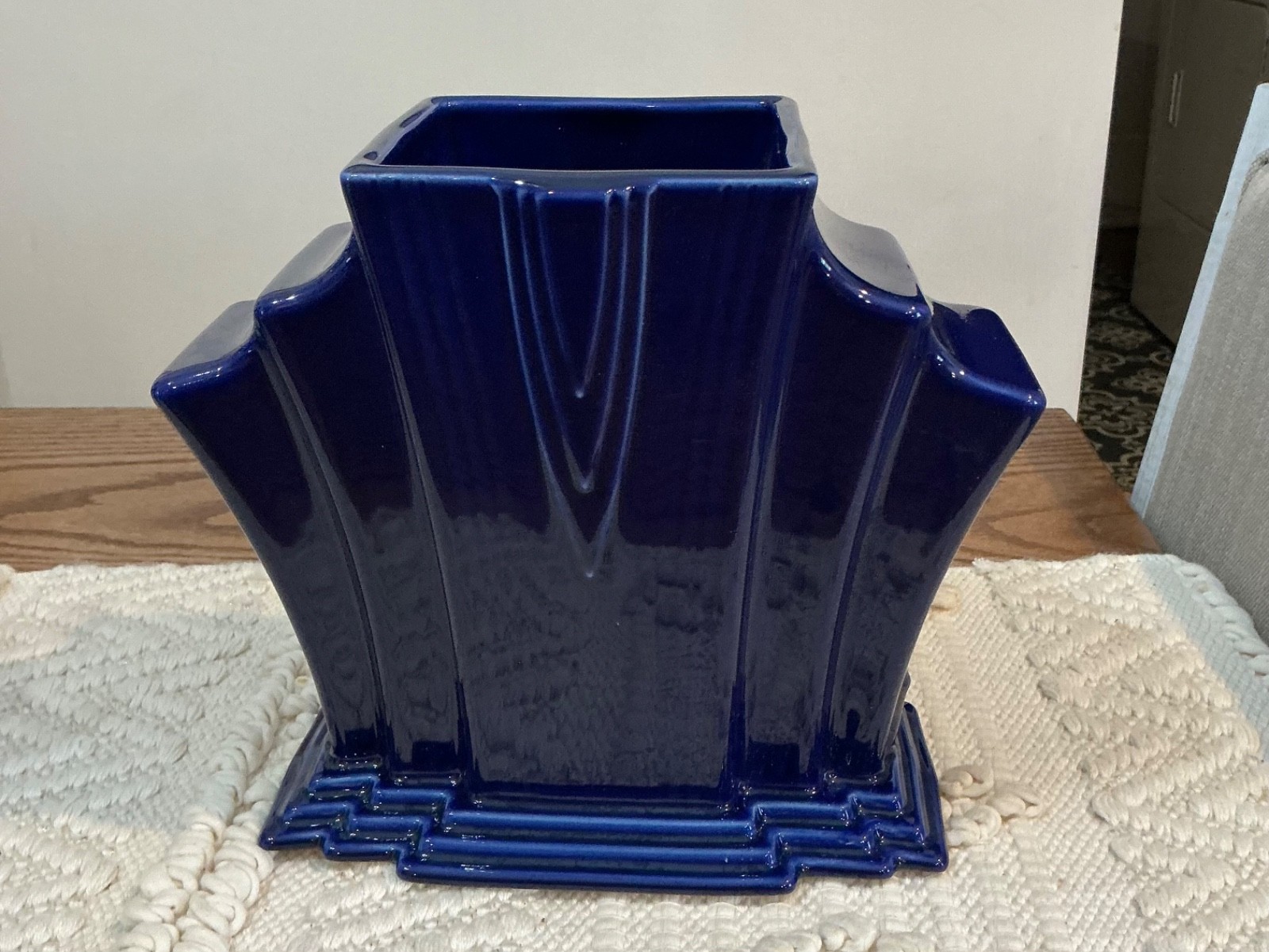 Fiestaware Twilight 150th Anniversary Vase Fiesta Blue Limited Flower Vase