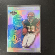 2007 Topps Co-Signers NFL # 67 Kenny Irons RC - Carson Palmer BENGALS #/99