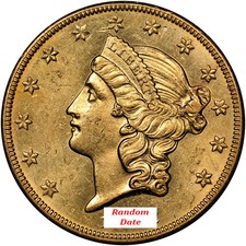 $20 Liberty Double Eagle Gold Coin (AU)