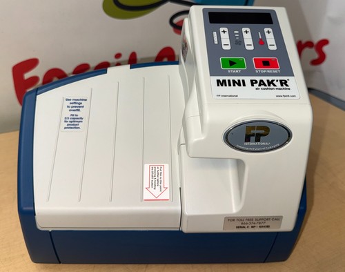 FP International Mini Pak'r Portable Air Pillow Bubble Cushion Inflation Machine
