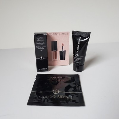 Sample Giorgio Armani Eye Tint Chrome 44 Rose Gold 0.1oz/3ml