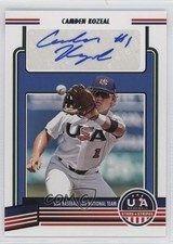 2023 Panini USA Baseball Stars & Stripes Camden Kozeal #18U-CK Auto 11o2