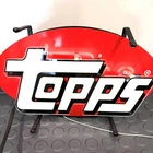 1990's RARE Topps STORE Vintage Neon Light Display 15.5" x 9" x 4.5" WORKS