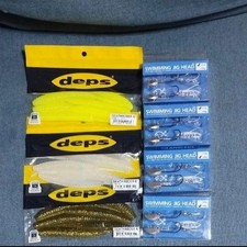 Deps Death Adder 6-inch Swimming Jig Head 10g 18g Set