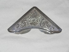 Gorham Vintage Sterling Silver 925 Bookmark Book Corner #1398 Flower No Monogram