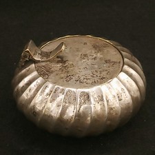 Posacenere tascabile vintage MCM placcato argento