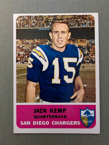 Jack Kemp #79 1962 Fleer card