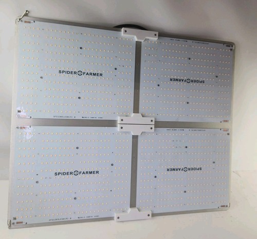 Spider Farmer SF4000 450W LED Grow Light With Dimmer Knob ELD 240 48A.