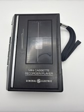 VINTAGE General Electric 3-5303A Mini Cassette Recorder/Player - Fast Free Ship