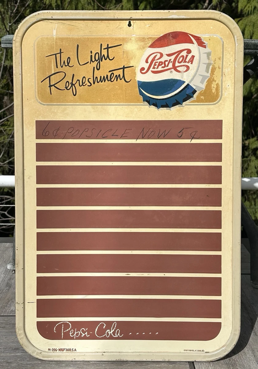 Pepsi Menu Board for sale | eBay
