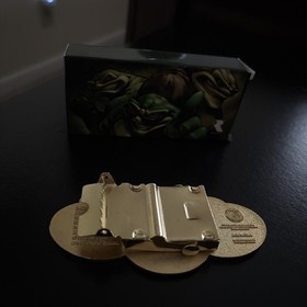 NIB Battletoads Gold Belt Buckle - June 2017 Loot Crate Gaming Exclusive NES 
