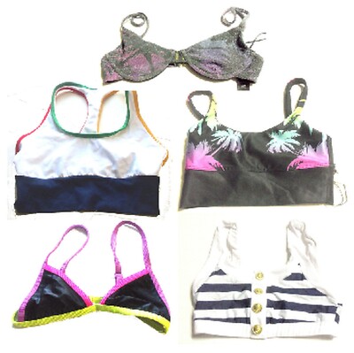 Beach Riot Bikini Top Swimsuit Separates Sizes S-M NWT $98- $108