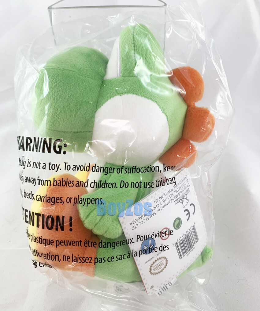Green Yoshi All Star Stuffed Plush 7