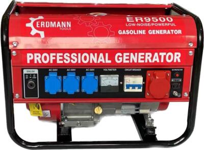 Notstromaggregat Generator Benzin Stromerzeuger 4-Takt 6500 Watt