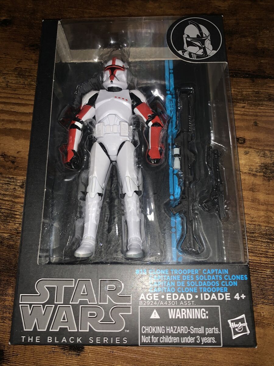 Star Wars The Black Series 13 Clone Trooper Captain - 6-inch Star Wars The Black Series 13 Clone Trooper Captain - 6-inch